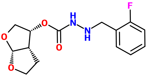 (image for) MC085232 [(3aS,4R,6aR)-2,3,3a,4,5,6a-Hexahydrofuro[2,3-b]furan-4-yl] N-[(2-fluorophenyl)methylamino]carbamate